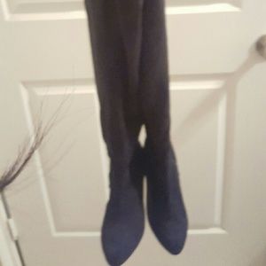 Black over the knee boots